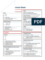 Engineering Formula Sheet