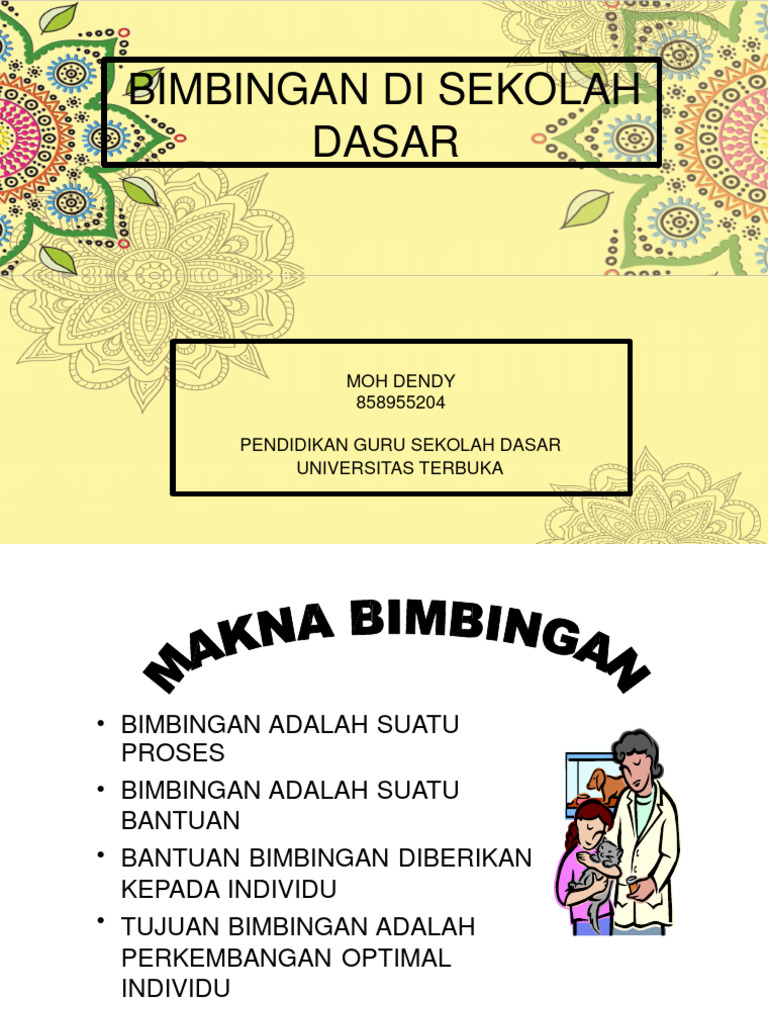 Bimbingan dan Konseling di Sekolah Dasar | PDF | Kesehatan Holistik