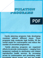 Population Programs