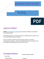 Conceptos Básicos de PL-SQL