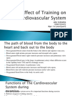 Effect of Training On Cardiorespiratoty System 1