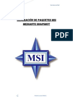 Generación de paquetes MSI mediante Snapshot