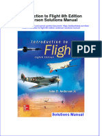 Full Introduction To Flight 8Th Edition Anderson Solutions Manual Online PDF All Chapter