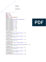 III Sem Java Lab Programs