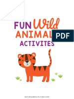 Wild Animals Kids Activities Kim