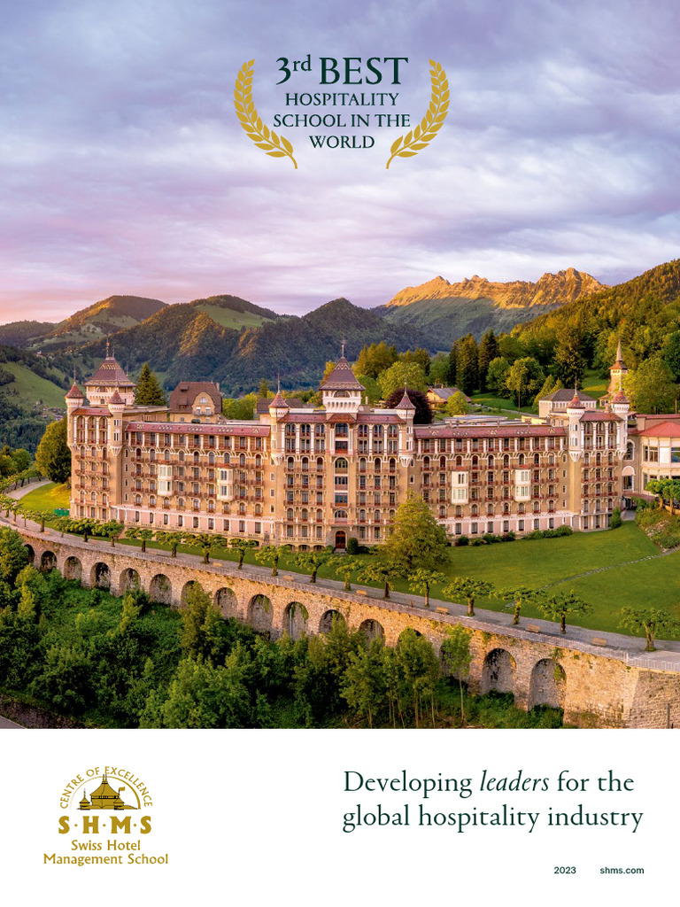 SHMS Master in Hospitality Management | PDF | Hotel | Switzerland