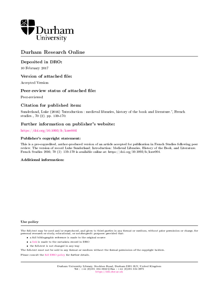 Durham research online pdf books michel foucault