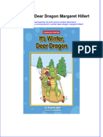 Full Ebook of It S Winter Dear Dragon Margaret Hillert Online PDF All Chapter