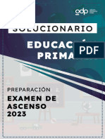 27 - 03 l GRUPO DOCENTE PERÚ l SOLUCIONARIO - EDUCACIÓN PRIMARIA