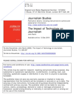 Download Pavlik The Impact of Technology on Journalism by Frank Tetteroo SN73567355 doc pdf