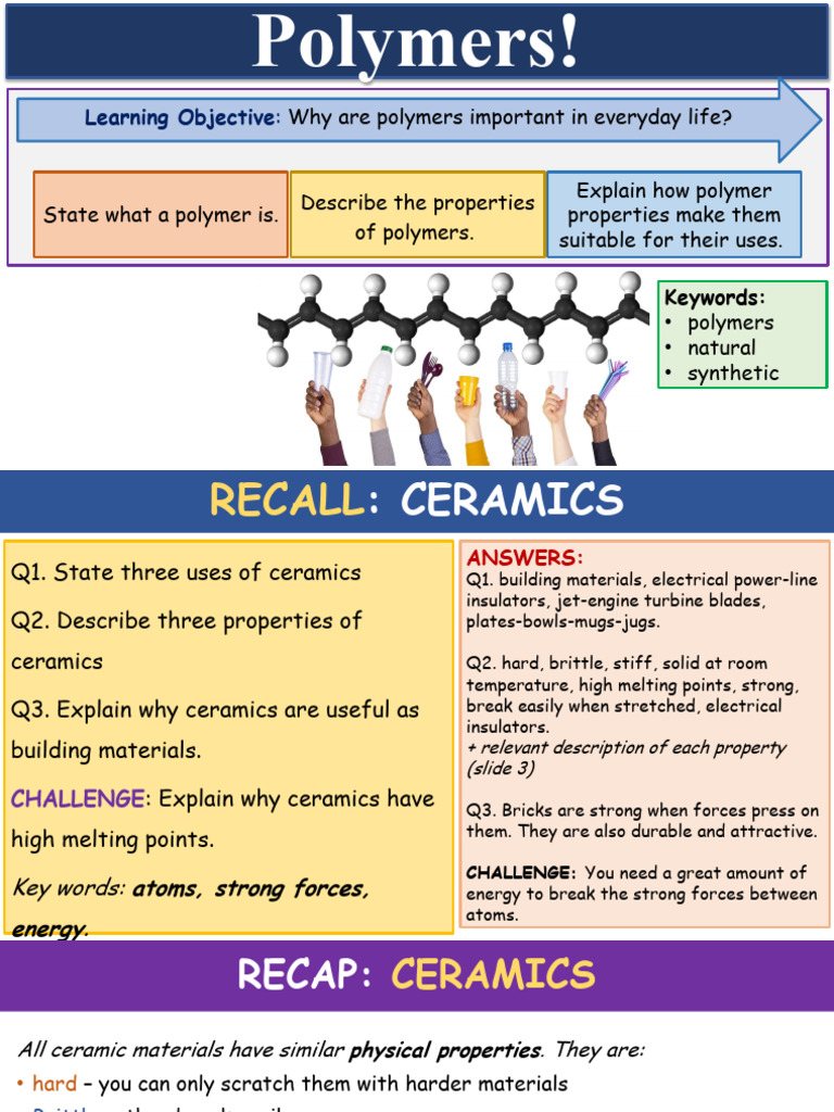 3 7-Polymers | PDF | Polymers | Polyethylene