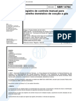 NBR 14784 - Registro de Controle Manual para Aparelho Domestico de Coccao A Gas