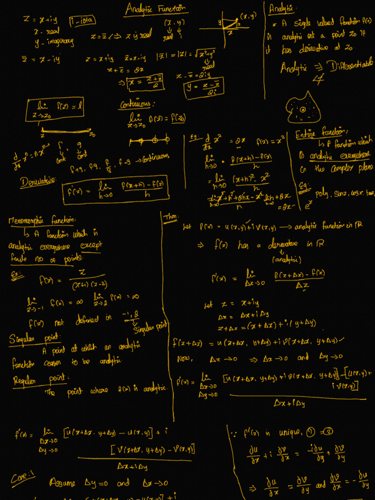 Analytic Function 10 02 24 Pdf