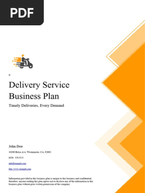 delivery-service-business-plan