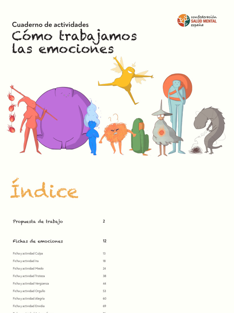 Actividades para Educar Emociones Infantil | PDF | Las emociones | Ira