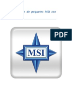 Generación de paquetes MSI con Snapshot