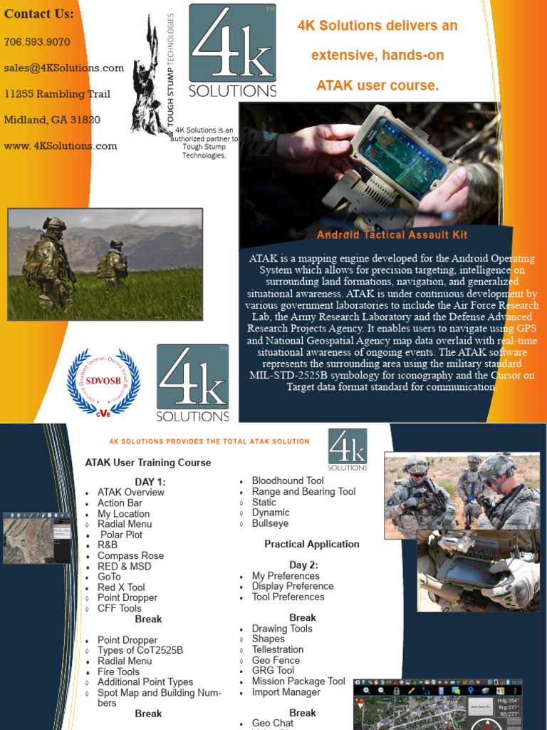 ATAK User Training Course Overview | PDF | Computing