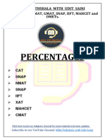 05 Percentages Sheet 05