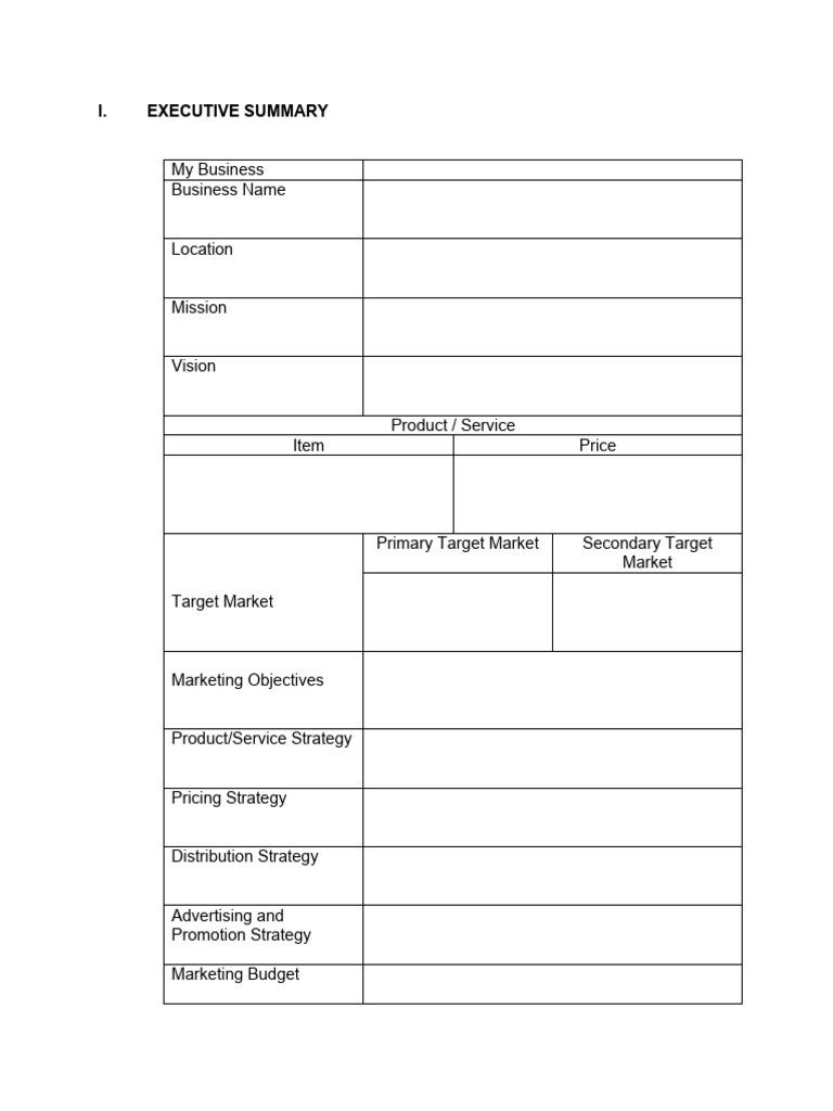 Marketing Plan Template | PDF | Marketing | Swot Analysis