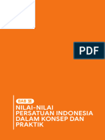 Bab VI - Nilai-Nilai Persatuan Indonesia Dalam Konsep Dan Praktik