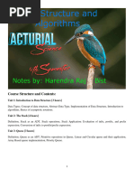 Unit 1 Introduction To Data Structure