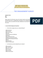 Employee Engagement Survey