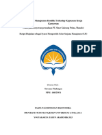 Pengaruh Manajemen Konflik Terhadap Kepuasan Kerja Karyawan (Studi Pada Karyawan Perusahaan PT. Sinar Galesong Prima, Manado) PDF