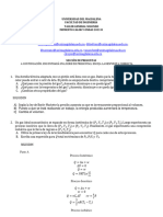 Taller 2 de Termodinámica Resuelto