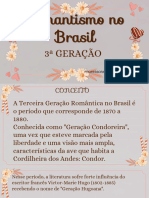 3a Geração Do Romantismo No Brasil