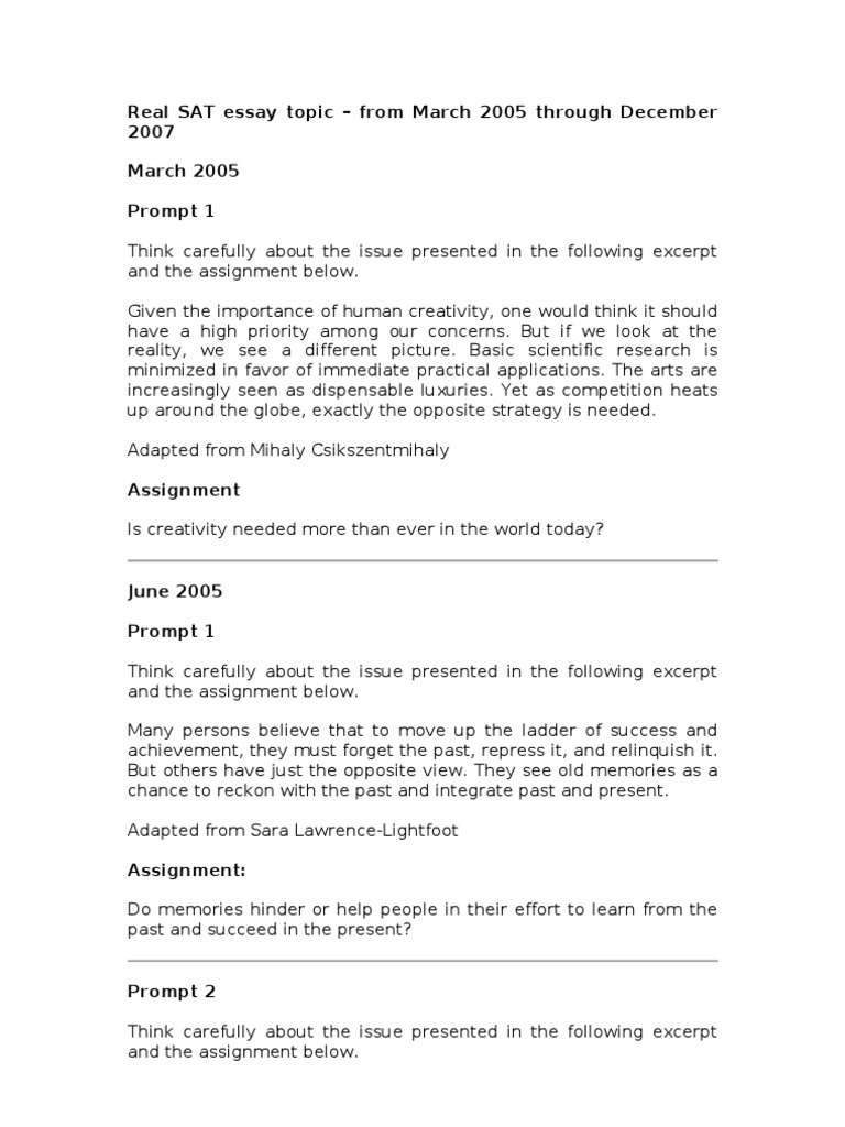 Sat essay score image