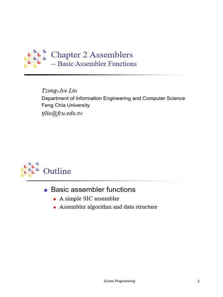 SP2.1 Assembler-Basic Assembler Functions | PDF | Assembly Language ...