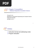 SP2.2 Assembler-Machine-Dependent Assembler Features