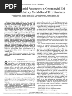 Defining Material Parameters in Commercial EM Solvers For Arbitrary Metal-Based THZ Structures