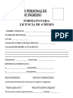 Formato Licencia 6 Meses