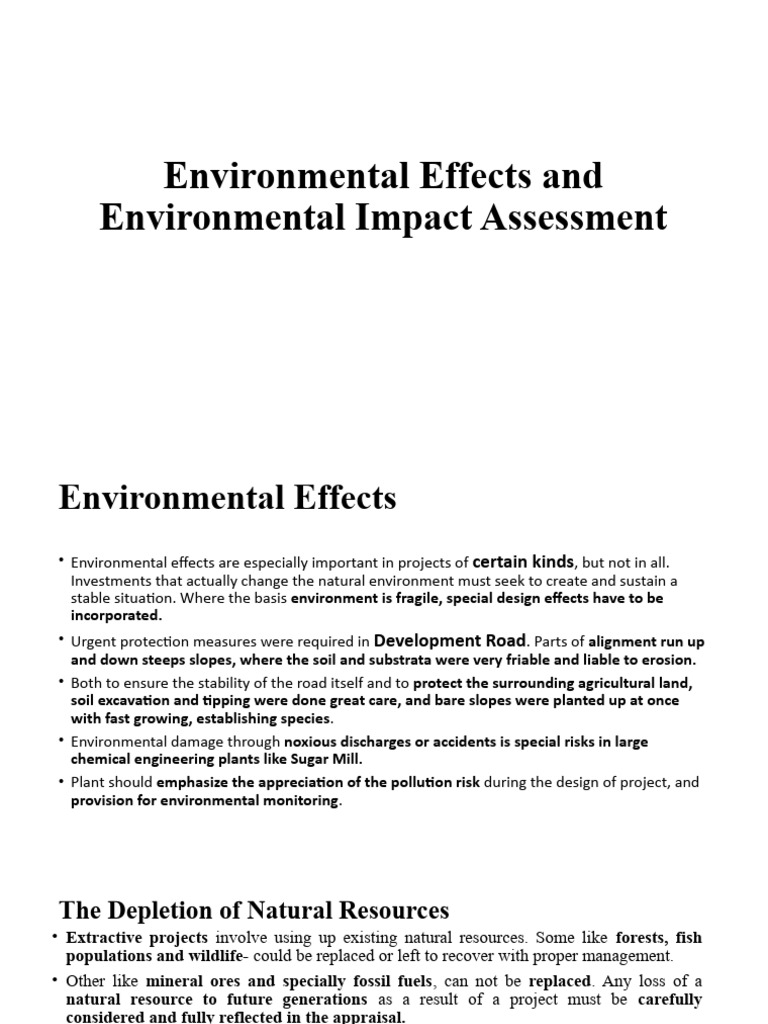 5. PPT_ Environmental Effects and Environmental Impact Assessment PDF