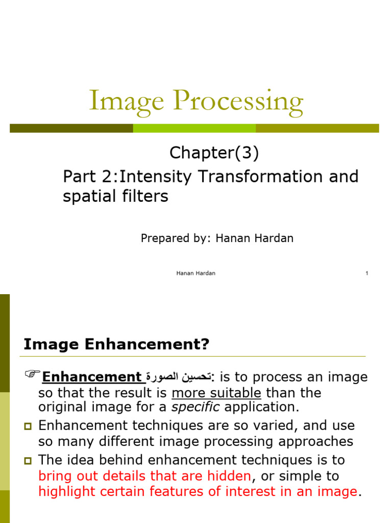Image Processing-Ch3 Part 2 | PDF | Power Law | Digital Signal Processing