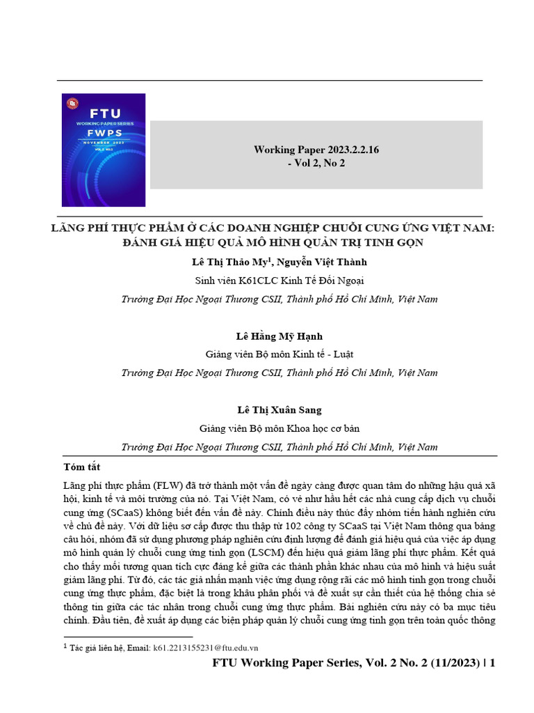 FWPS Vol 2 No 2 Paper 16 | PDF