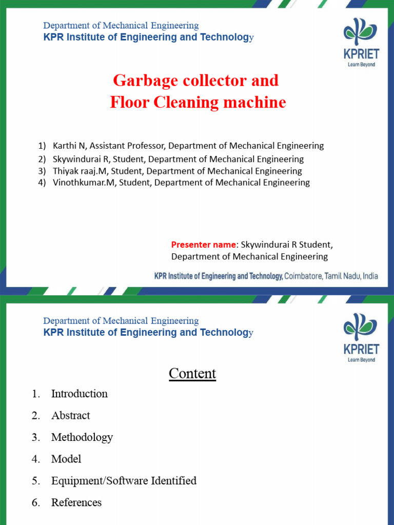 Semi-Autonomous Garbage Collector Robot | PDF | Engineering | Waste