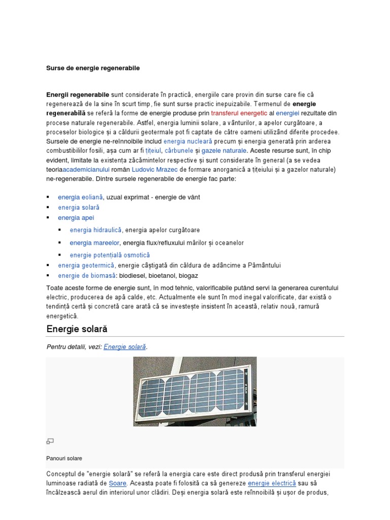 Panouri Solare | PDF