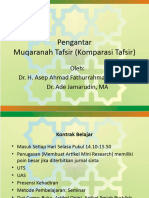 Pengantar Muqaranah Tafsir