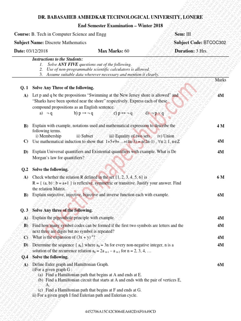 Discreet Mathematics Imps Pdf Function Mathematics Mathematical