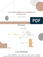 Analisis Kebijakan Sekolah Unggulan