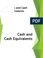 Cash and Cash Equivalents Topic