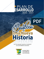 Barbosa - Plan de Desarrollo 2020 - 2023