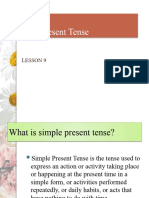 Simple Present Tense