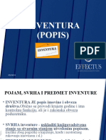 P3-Inventura - Popis Imovine, Poslovni Dogaðaji, Knjigovodstvene Isprave, Poslovne Knjige, Kontni Plan