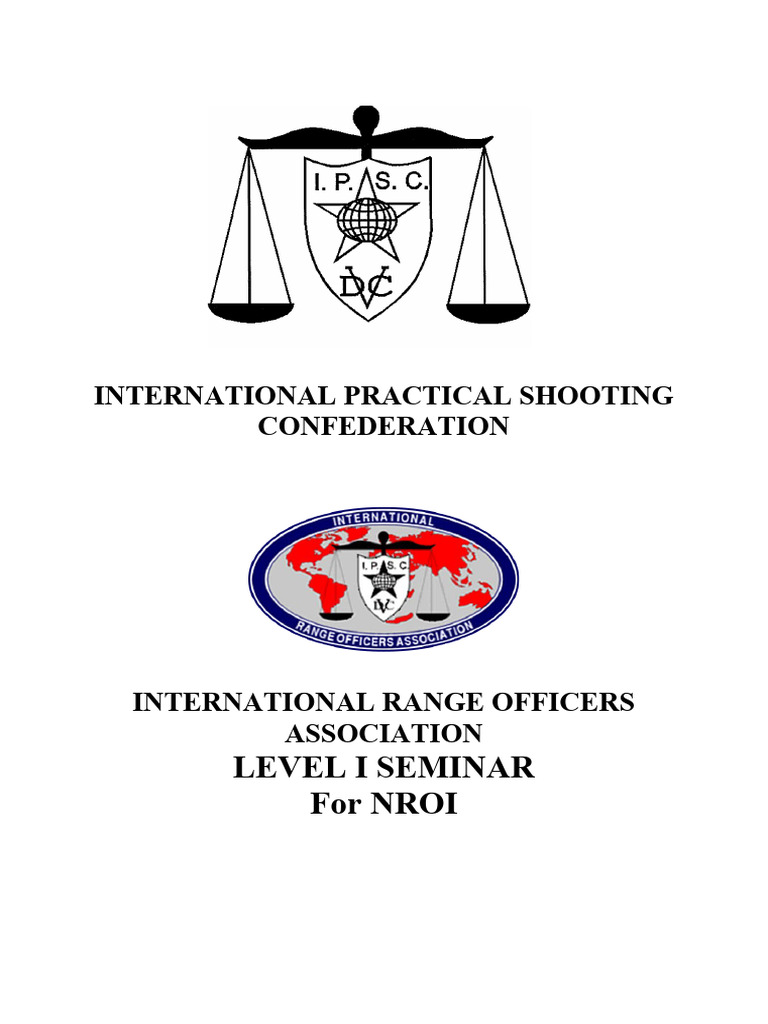 NROI Level I Seminar Overview | PDF | Handgun | Magazine (Firearms)