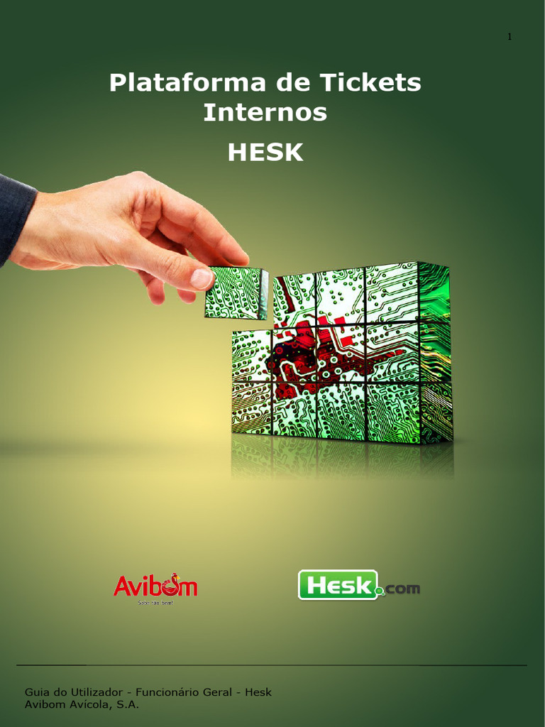 Guia do Hesk para Funcionários da Avibom | PDF | Informática