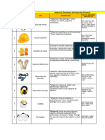 Matriz de EPP