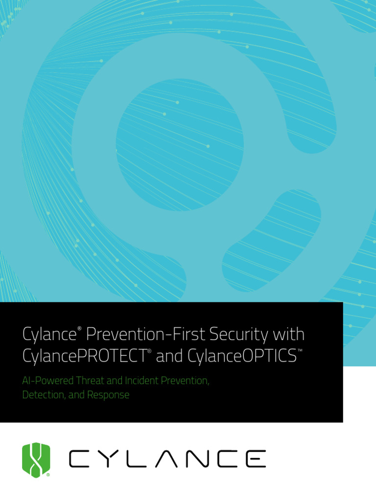 Cylance Optics Solution PDF Malware Security